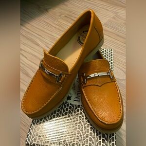 Driver Club USA Men's Leather  Loafer with Bit Buckle Size 7M